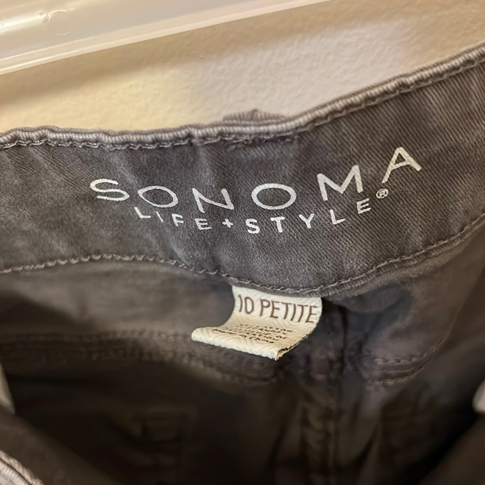 Sonoma Mid rise straight leg pants
